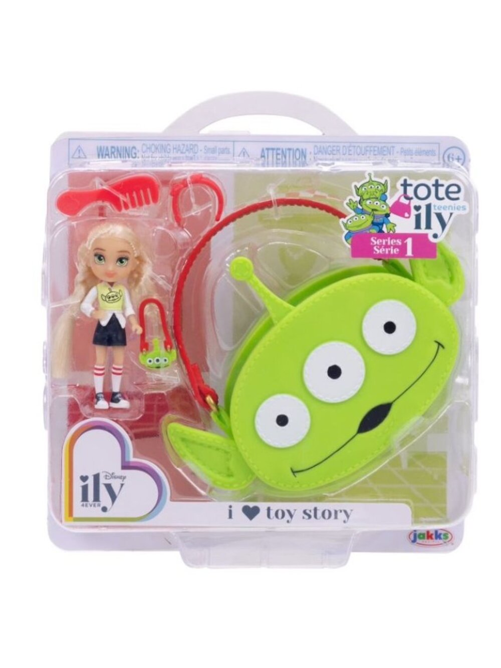 Disney ILY 4EVER Toteally Toy Story Alien Doll Playset With Accessories